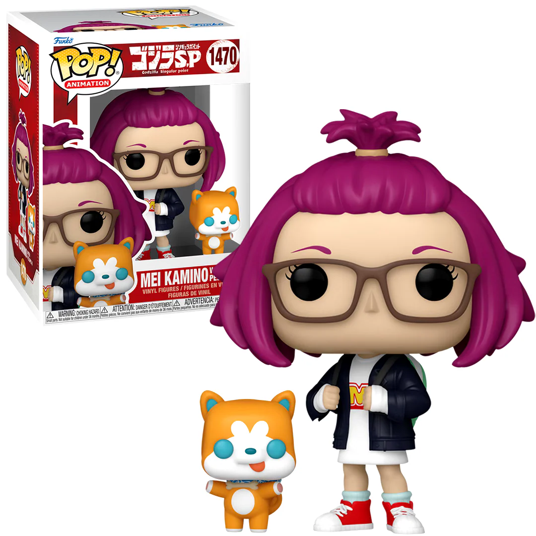 Mei Kamoni with Pelops II Godzilla Singular Point Funko Pop! Animation Vinyl Figure
