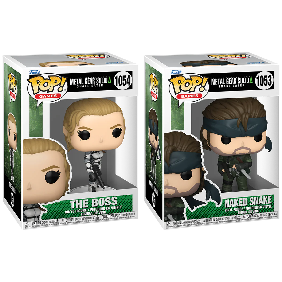Metal Gear Solid Funko Pop! Games Vinyl Figure Bundle of 2 - Image 2