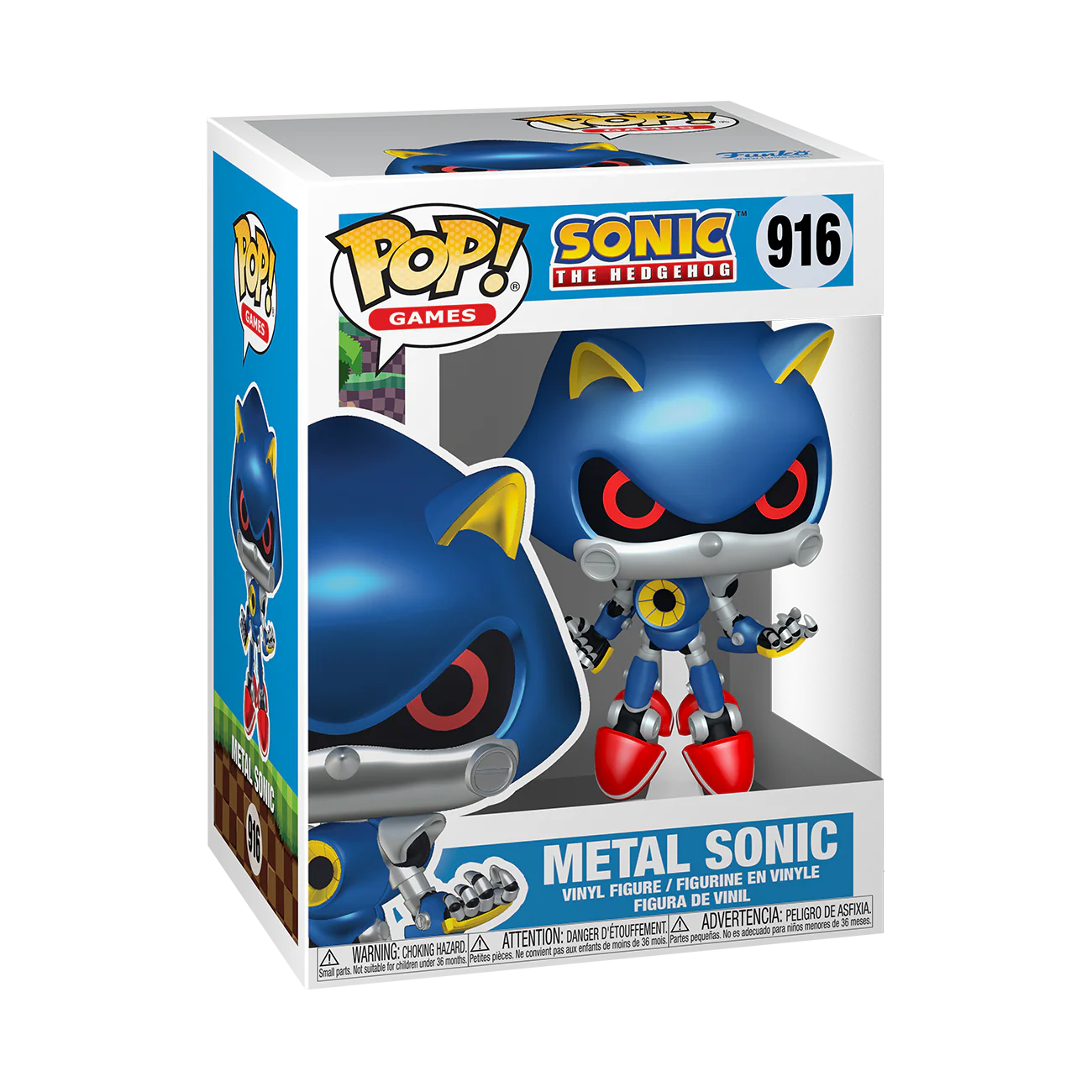 Metal Sonic the Hedgehog Funko Pop! Games Vinyl Figure - Image 2