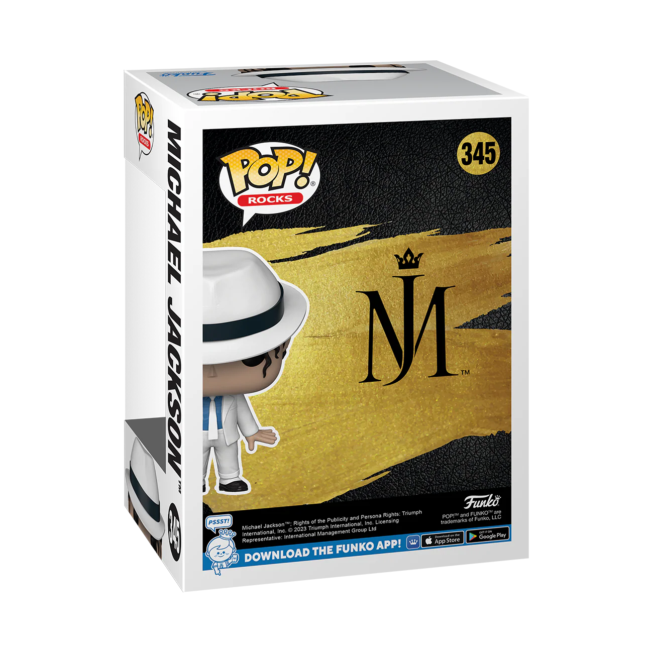 Michael Jackson (Smooth Criminal) Funko Pop! Rocks Vinyl Figure - Image 3