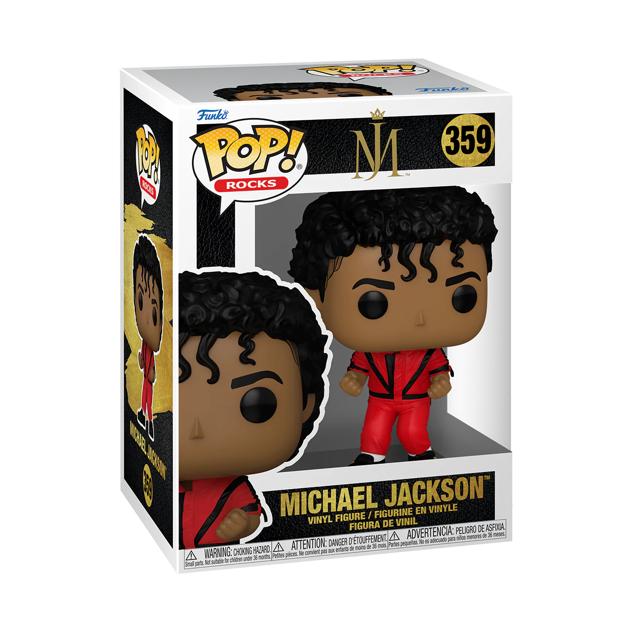 Michael Jackson (Thriller) Funko Pop! Rocks Vinyl Figure - Image 2