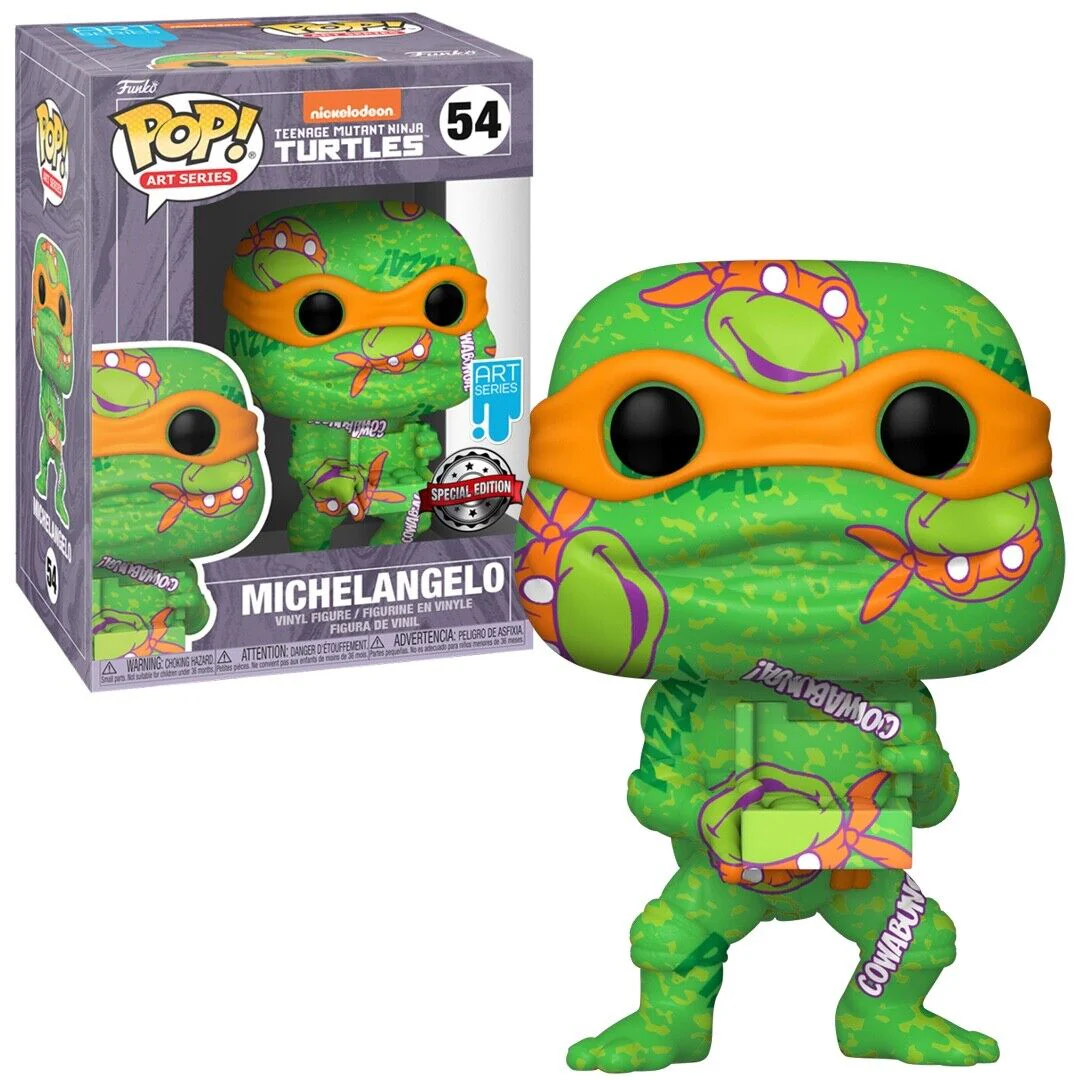 Michelangelo (Art Series) TMNT Funko Pop! Movies Vinyl Figure