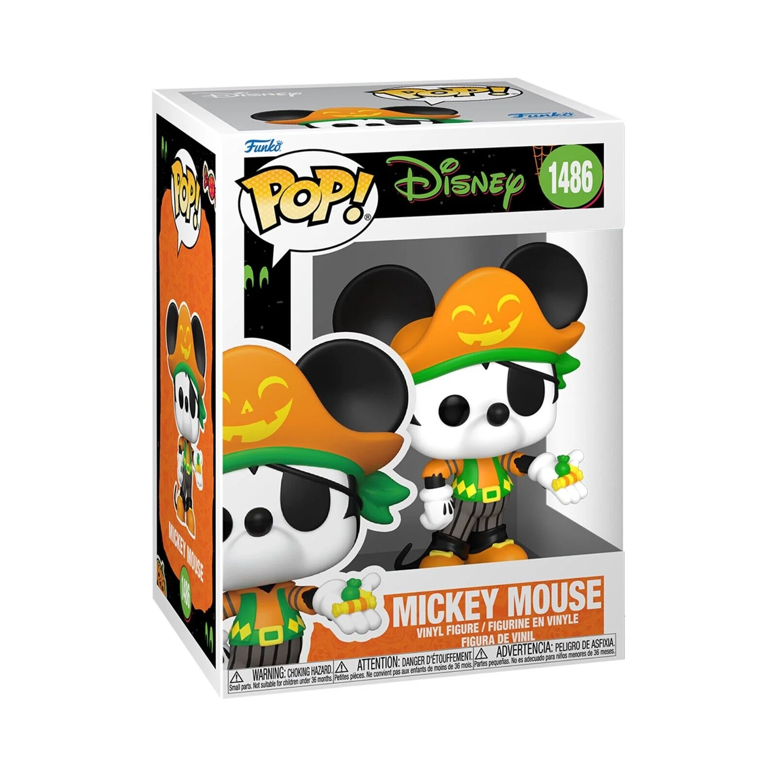 Mickey Mouse (Halloween) Funko Pop! Disney Vinyl Figure - Image 3