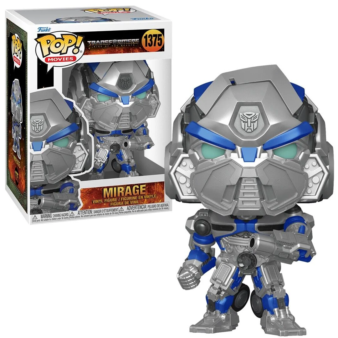 Mirage Transformers Rise of the Beasts Funko Pop! Movies Vinyl Figure