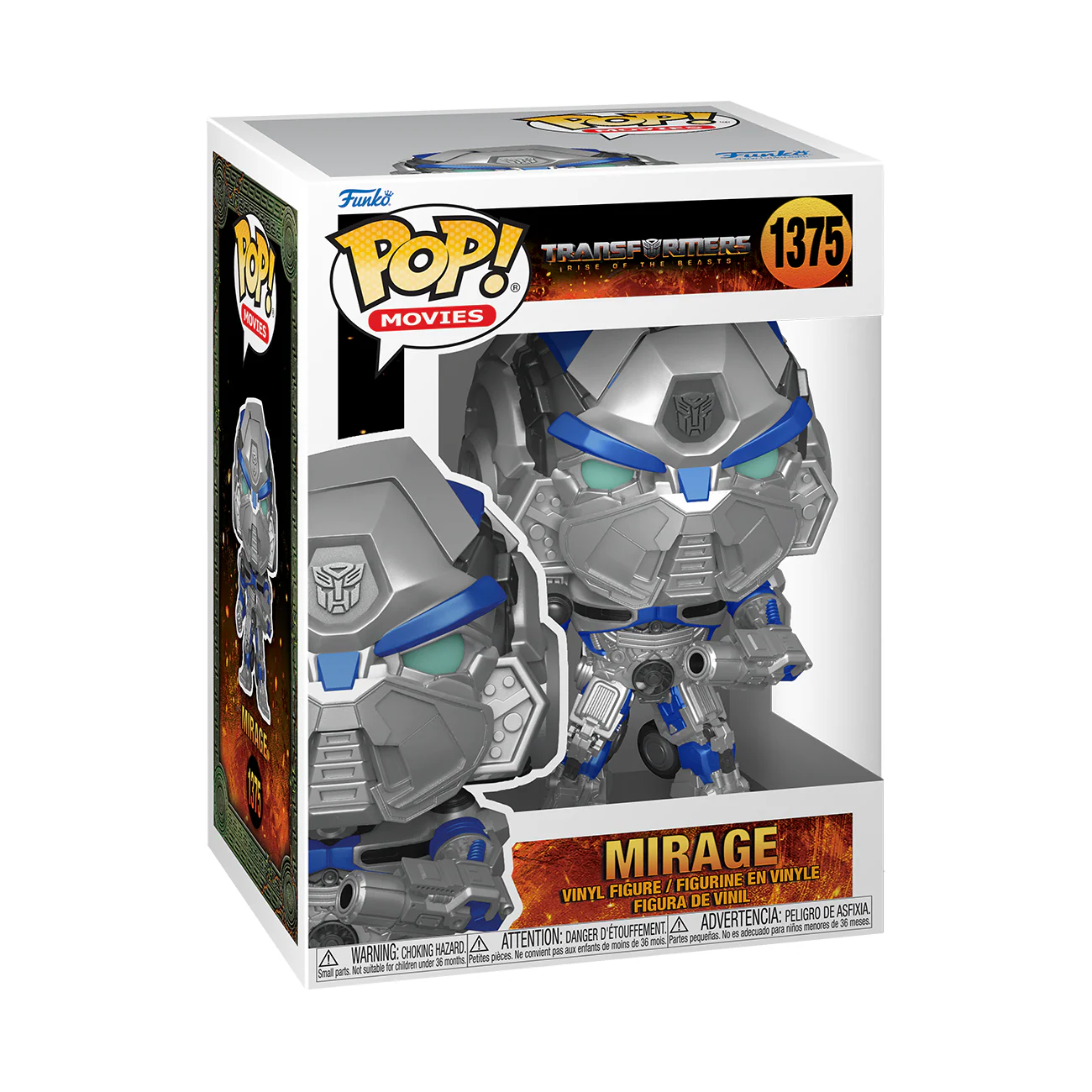 Mirage Transformers Rise of the Beasts Funko Pop! Movies Vinyl Figure - Image 3