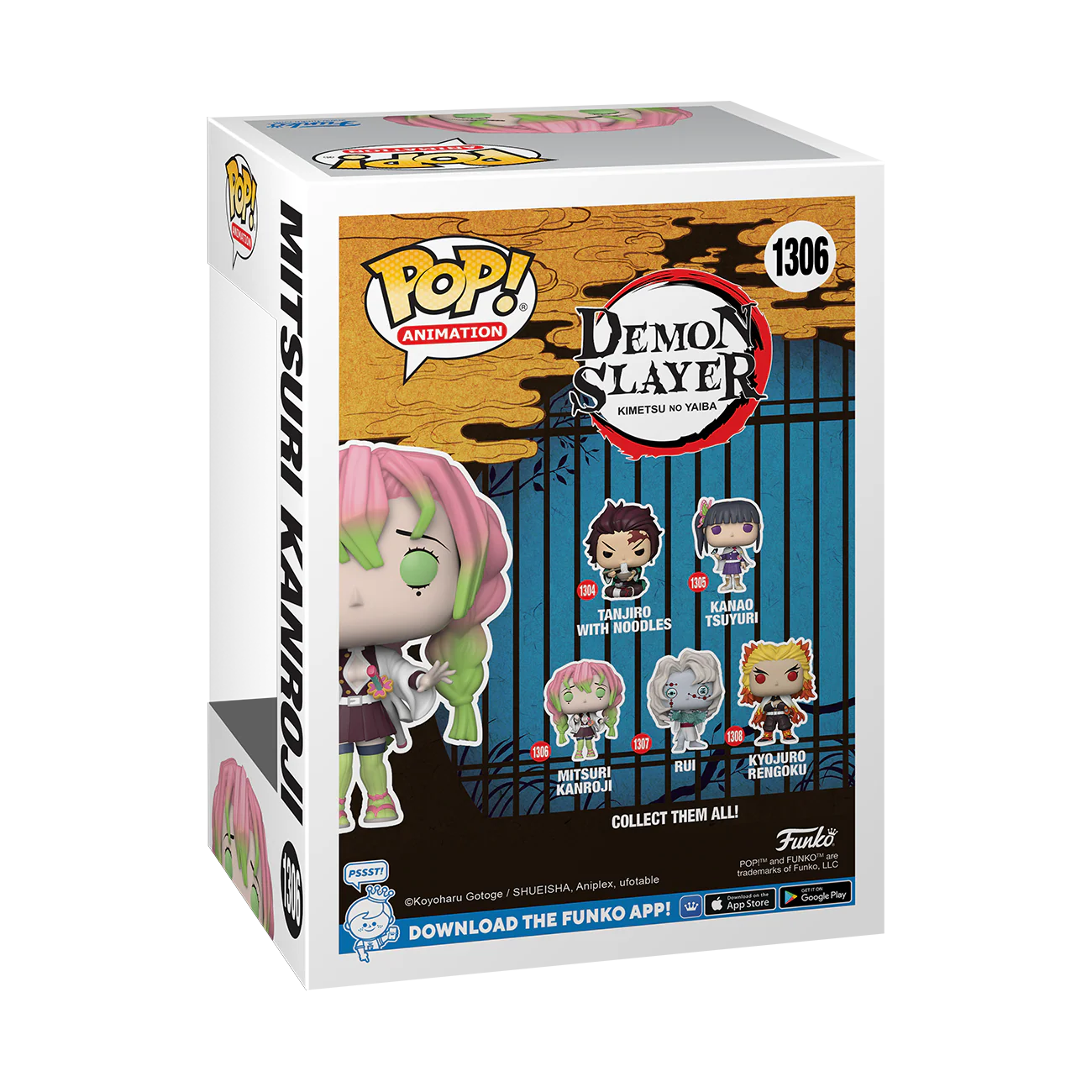 Mitsuri Kanroji Demon Slayer Funko Pop! Anime Vinyl Figure - Image 3