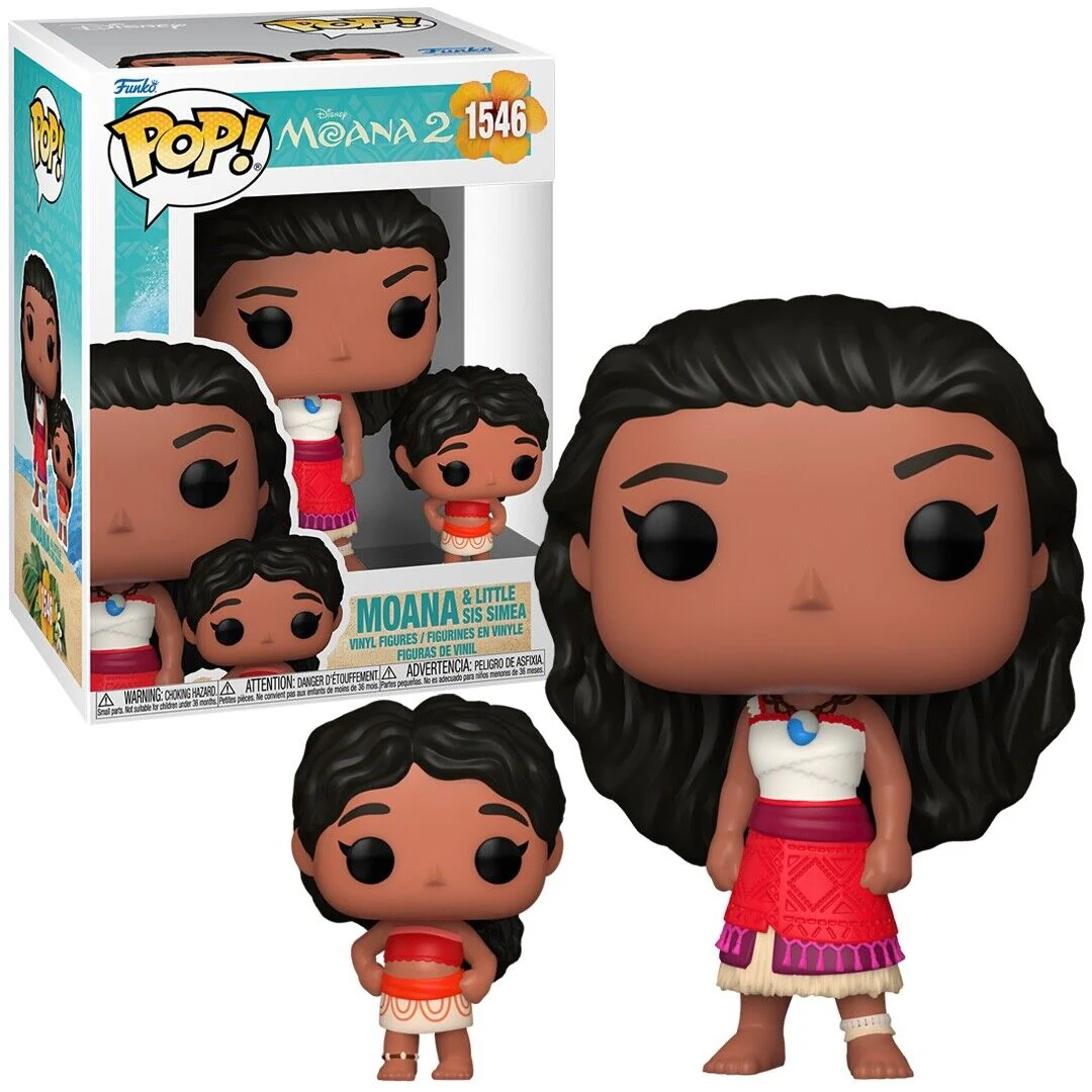 Moana & Simea Moana 2 Funko Pop! Disney Vinyl Figure