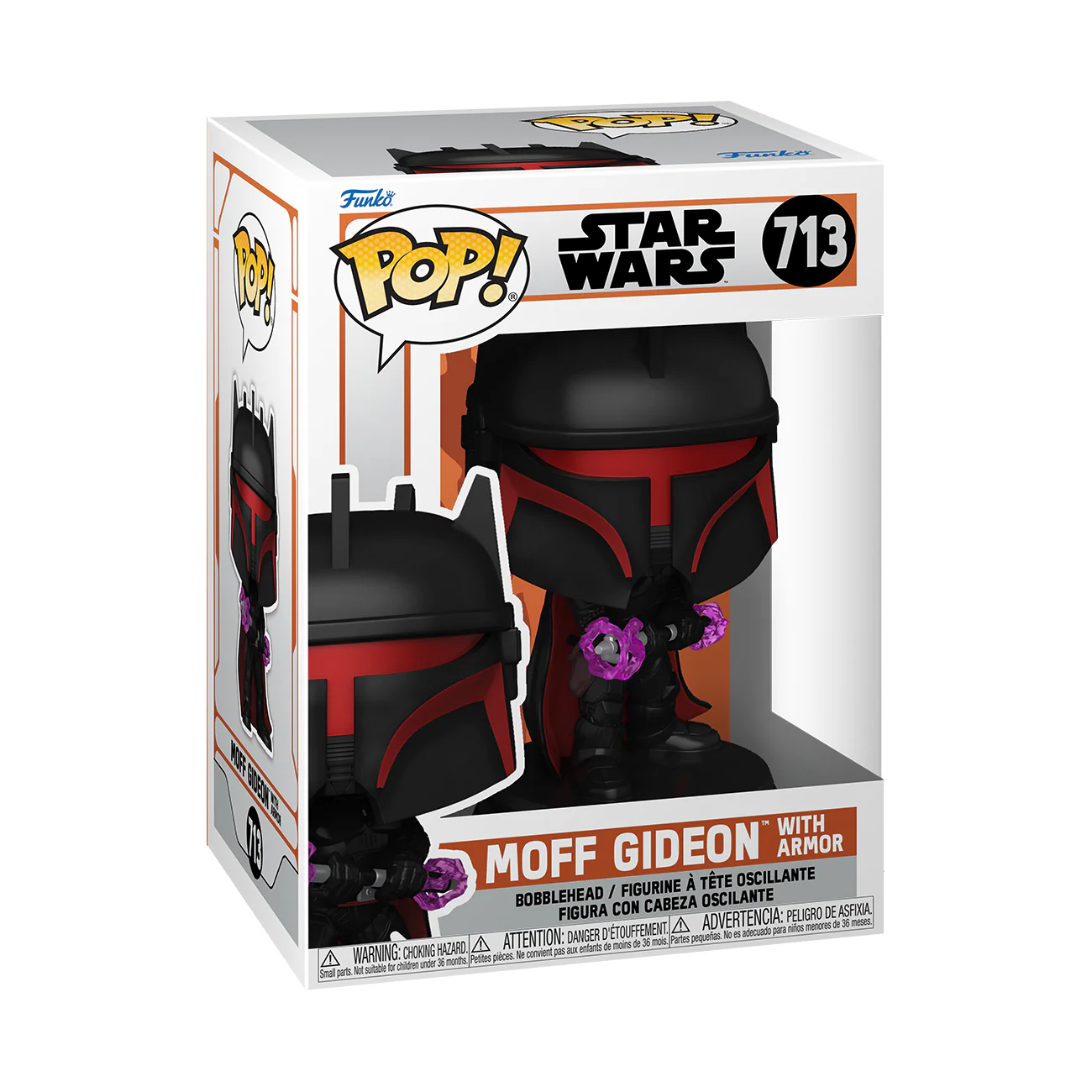 Moff Gideon with Armor The Mandalorian Funko Pop! Star Wars Vinyl Figure - Image 3