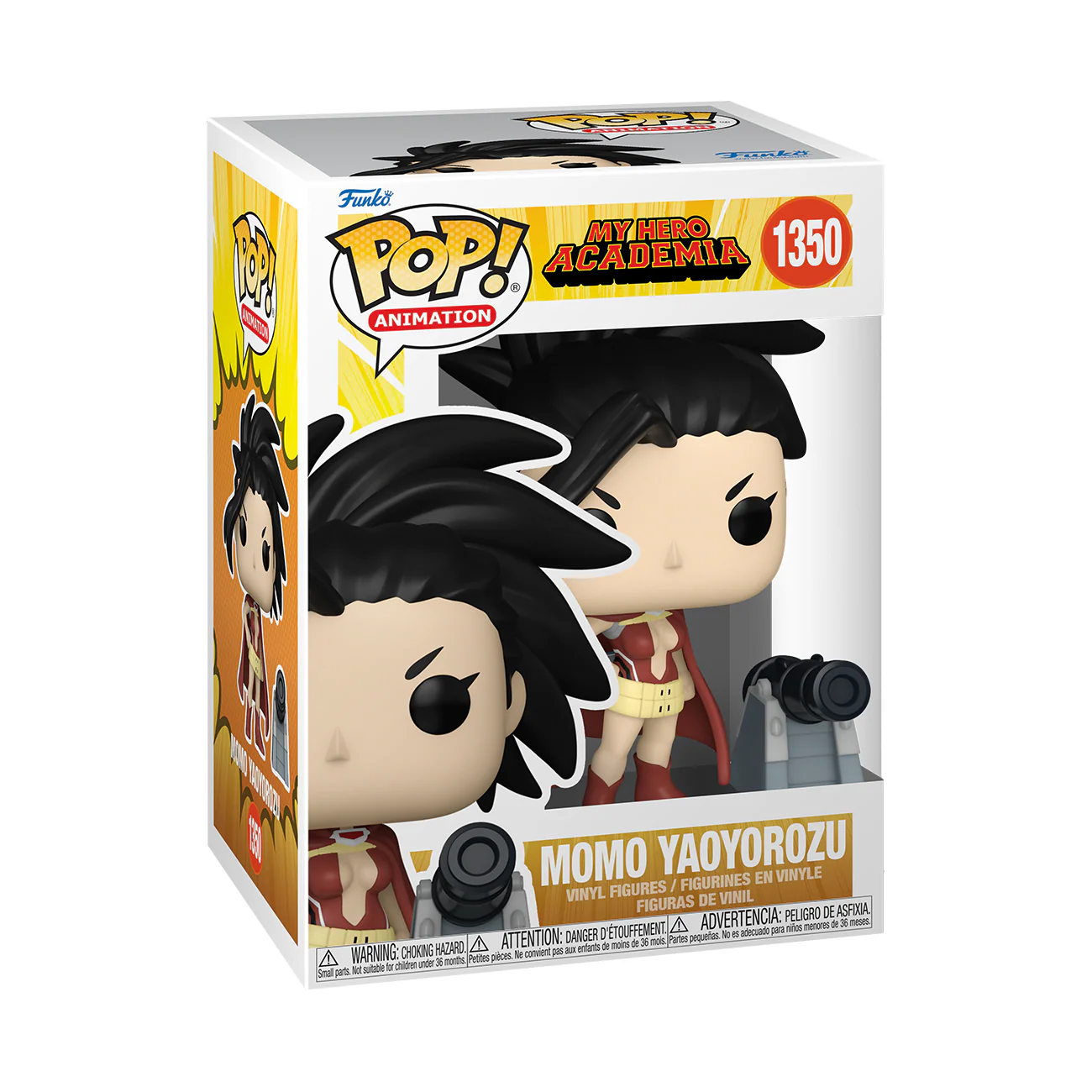 Momo Yaoyorozu My Hero Academia Funko Pop! Anime Vinyl Figure - Image 3