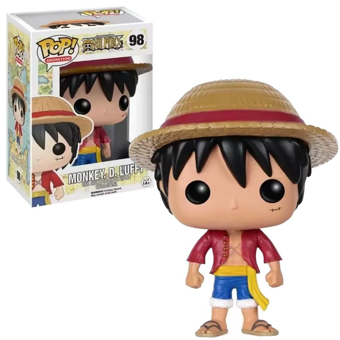 Monkey D. Luffy One Piece Funko Pop! Anime Vinyl Figure - Image 3