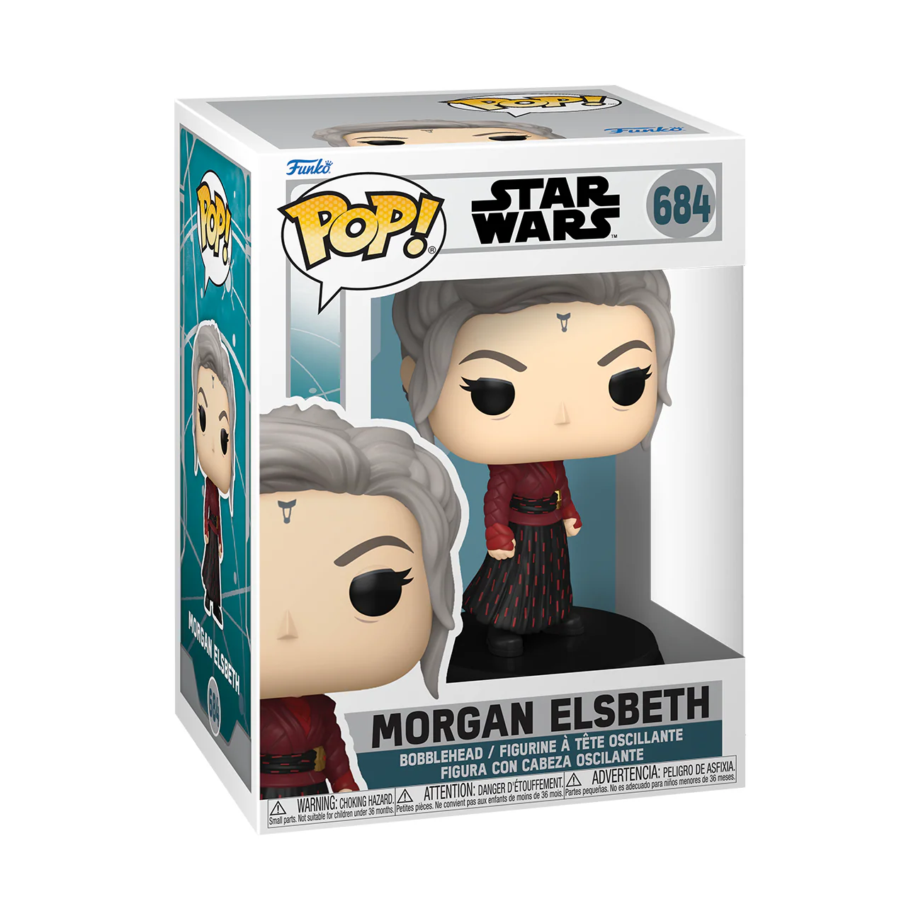Morgan Elsbeth Ahsoka Funko Pop! Star Wars Vinyl Figure - Image 3