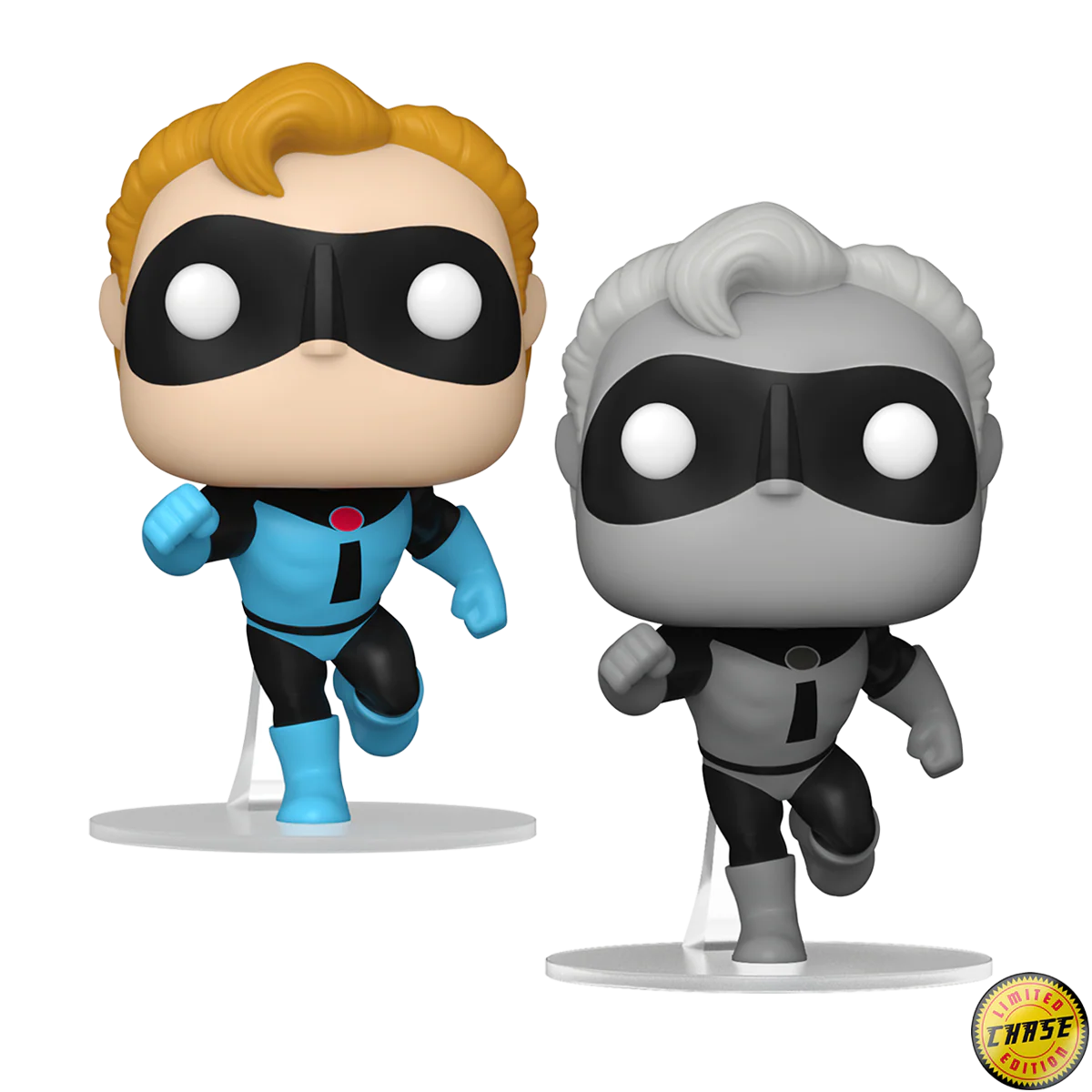 Mr. Incredible The Incredibles Funko Pop! Disney Vinyl Figure Common + Chase Bundle