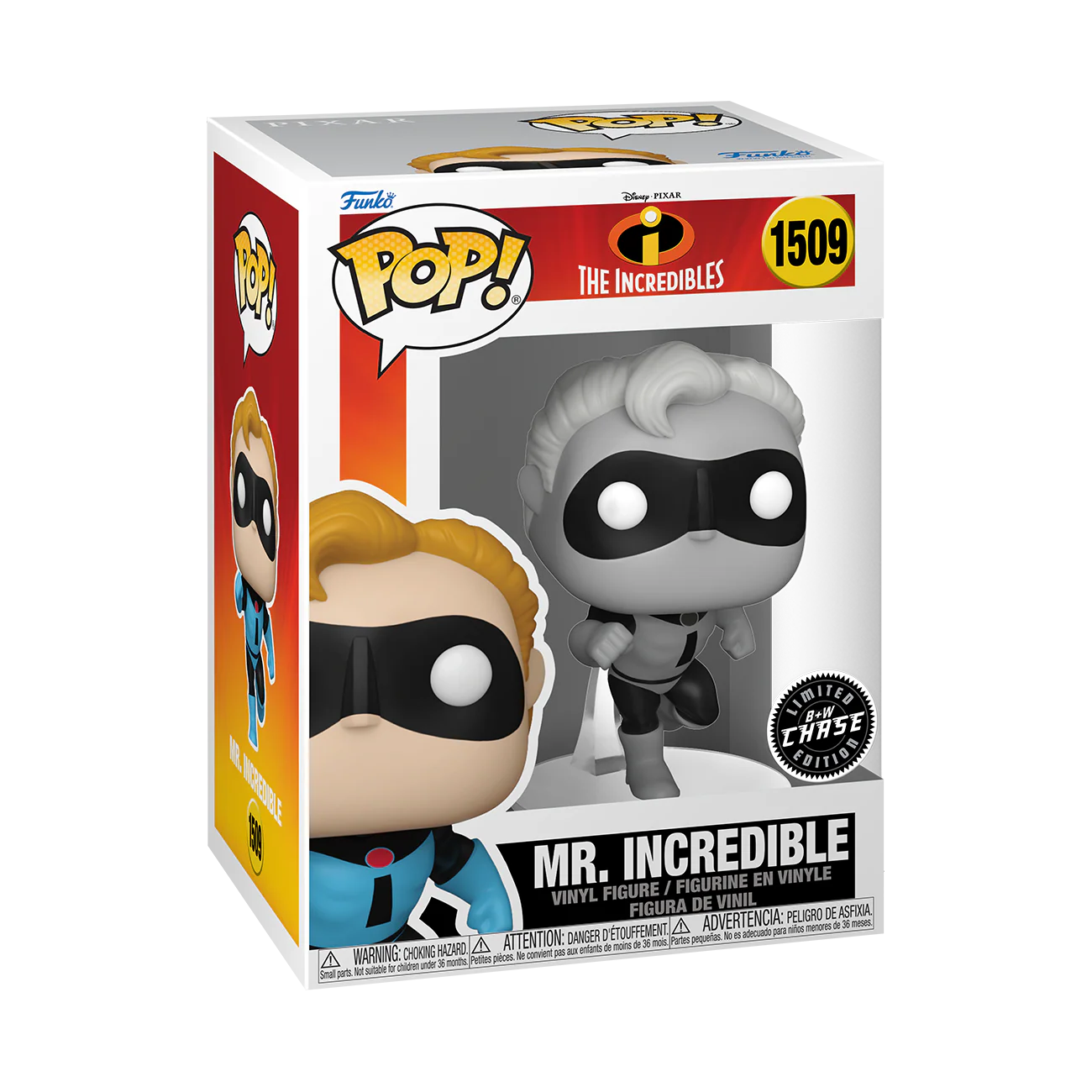 Mr. Incredible The Incredibles Funko Pop! Disney Vinyl Figure Common + Chase Bundle - Image 3