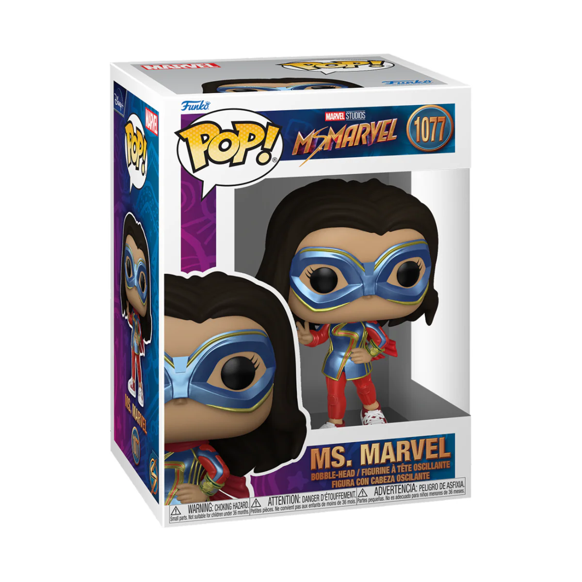 Ms Marvel Funko Pop! Marvel Vinyl Figure - Image 3