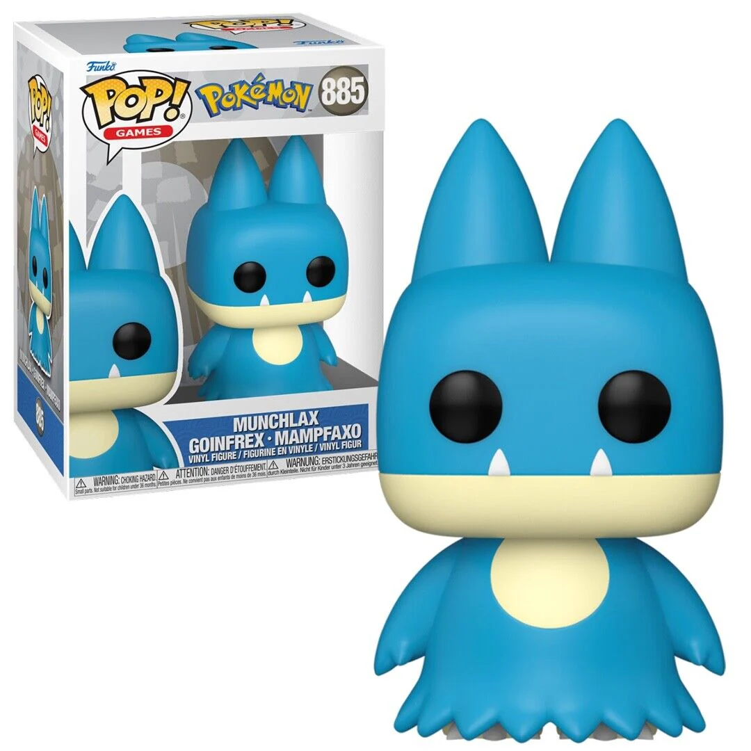 Munchlax Pokemon Funko Pop! Games Vinyl Figure