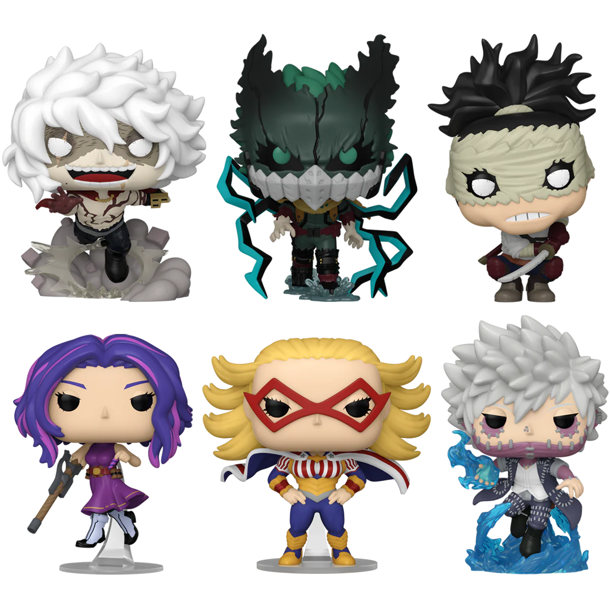 My Hero Academia Funko Pop! Anime Vinyl Figure Bundle of 6