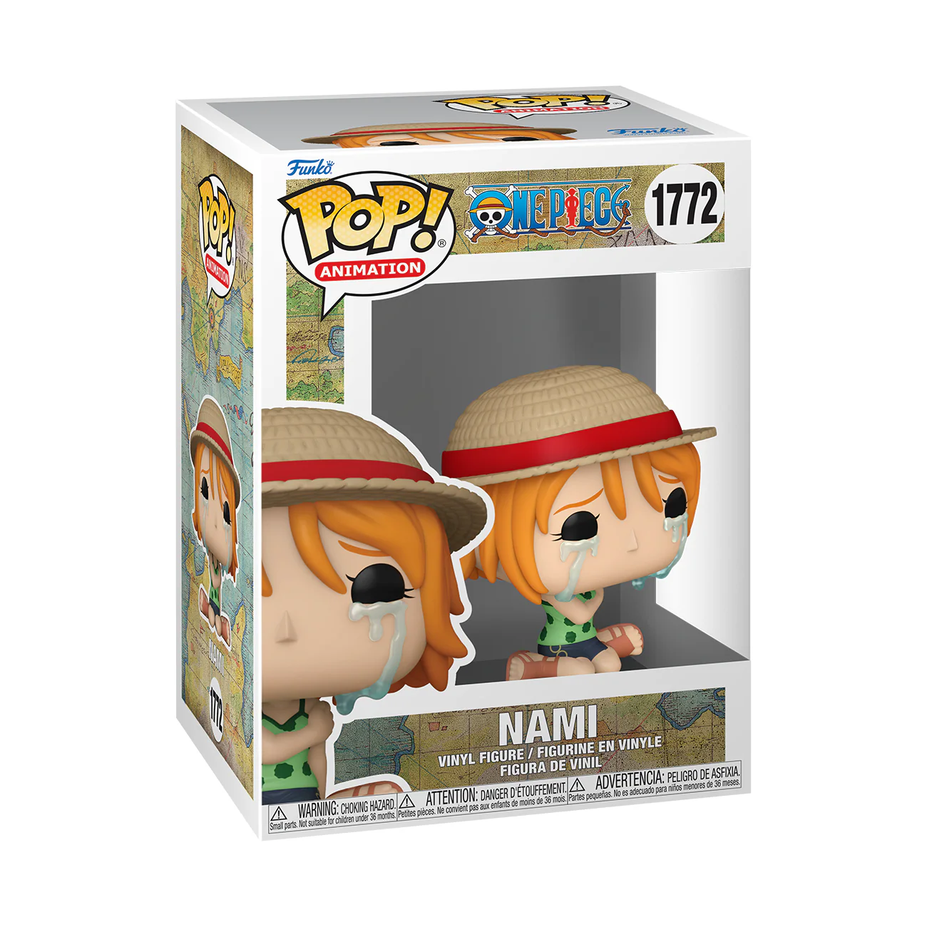 Nami (Crying) One Piece Funko Pop! Anime Vinyl Figure - Image 3