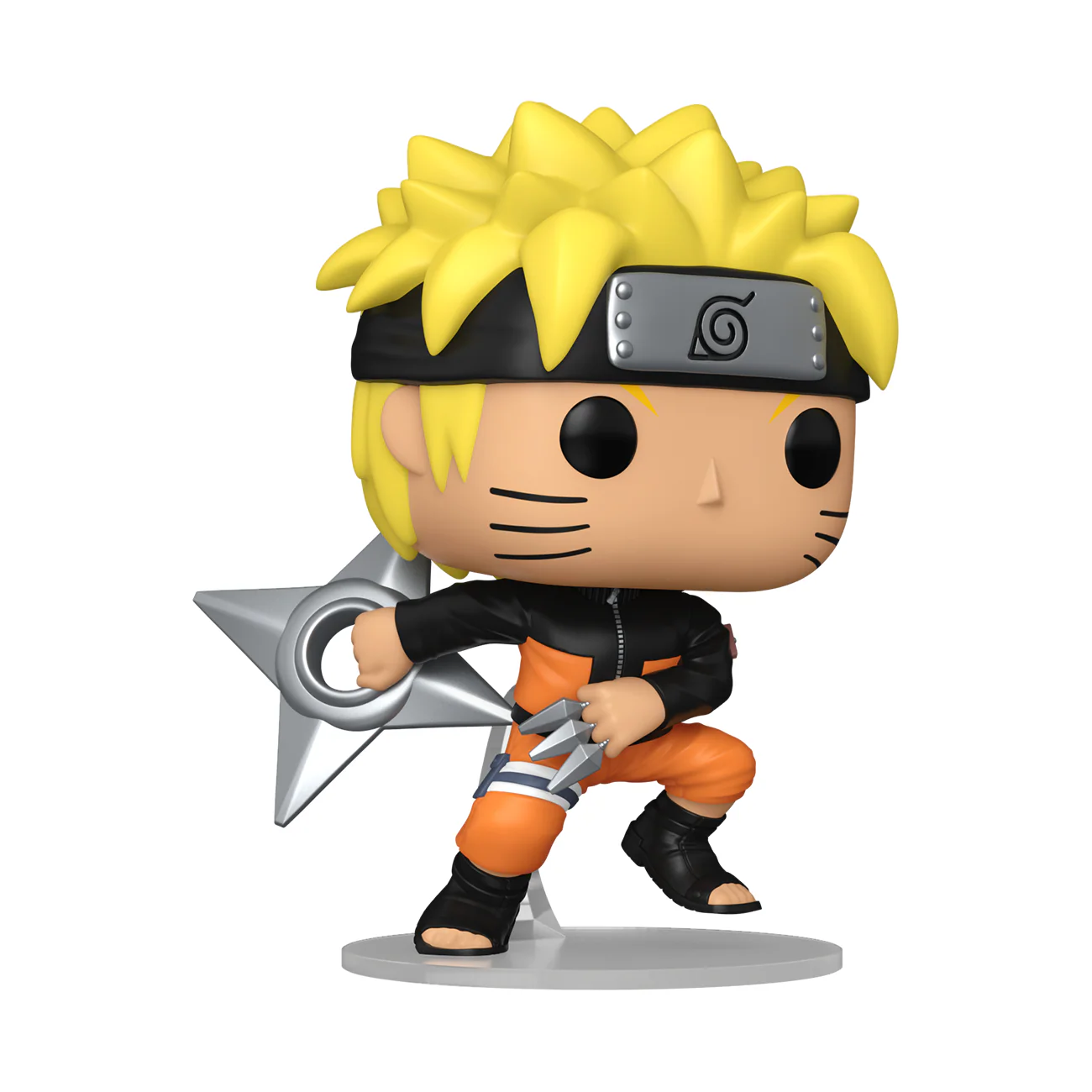 Naruto Uzumaki (with Shuriken) Naruto Funko Pop! Anime Vinyl Figure - Image 2