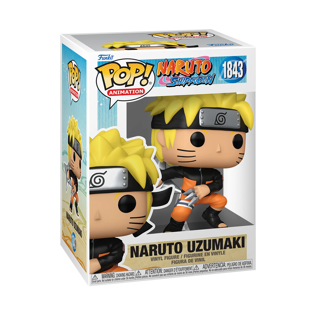 Naruto Uzumaki (with Shuriken) Naruto Funko Pop! Anime Vinyl Figure - Image 3