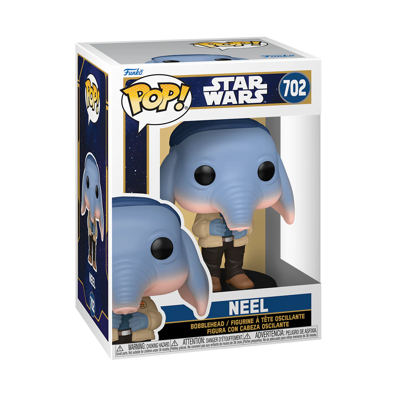Neel Skeleton Crew Funko Pop! Star Wars Vinyl Figure - Image 2