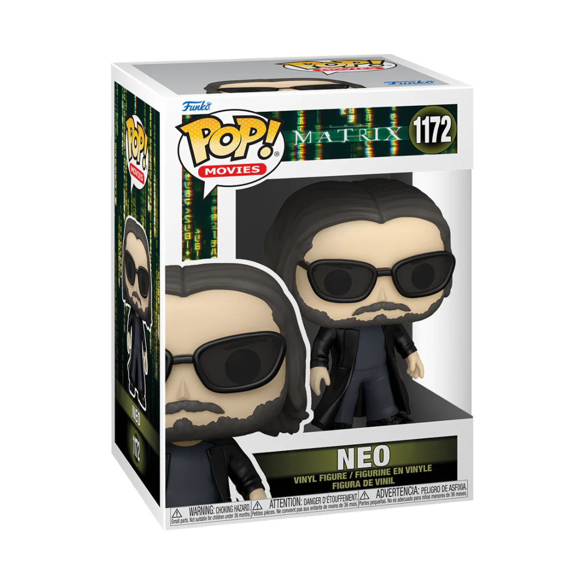 Neo The Matrix 4 Funko Pop! Movies Vinyl Figure - Image 3