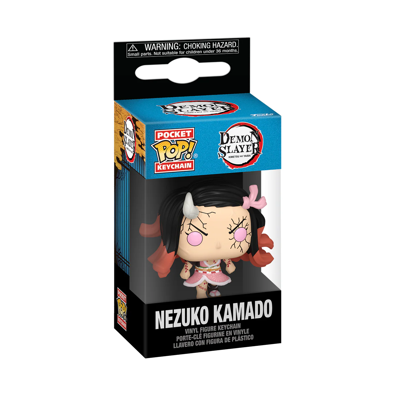 Nezuko (Demon Form) Demon Slayer Funko Pocket Pop! Anime Keychain - Image 3