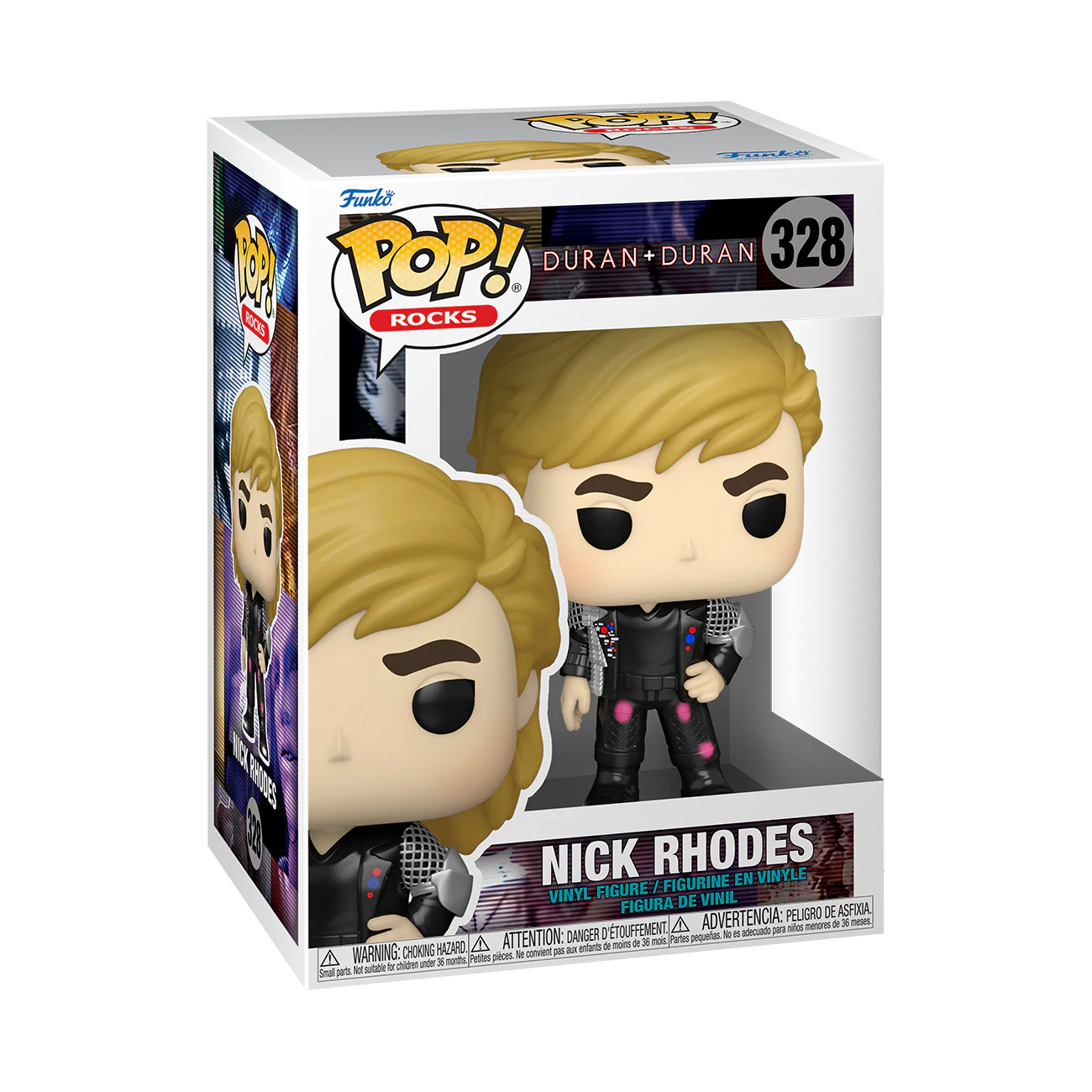 Nick Rhodes Duran Duran Funko Pop! Rocks Vinyl Figure - Image 2