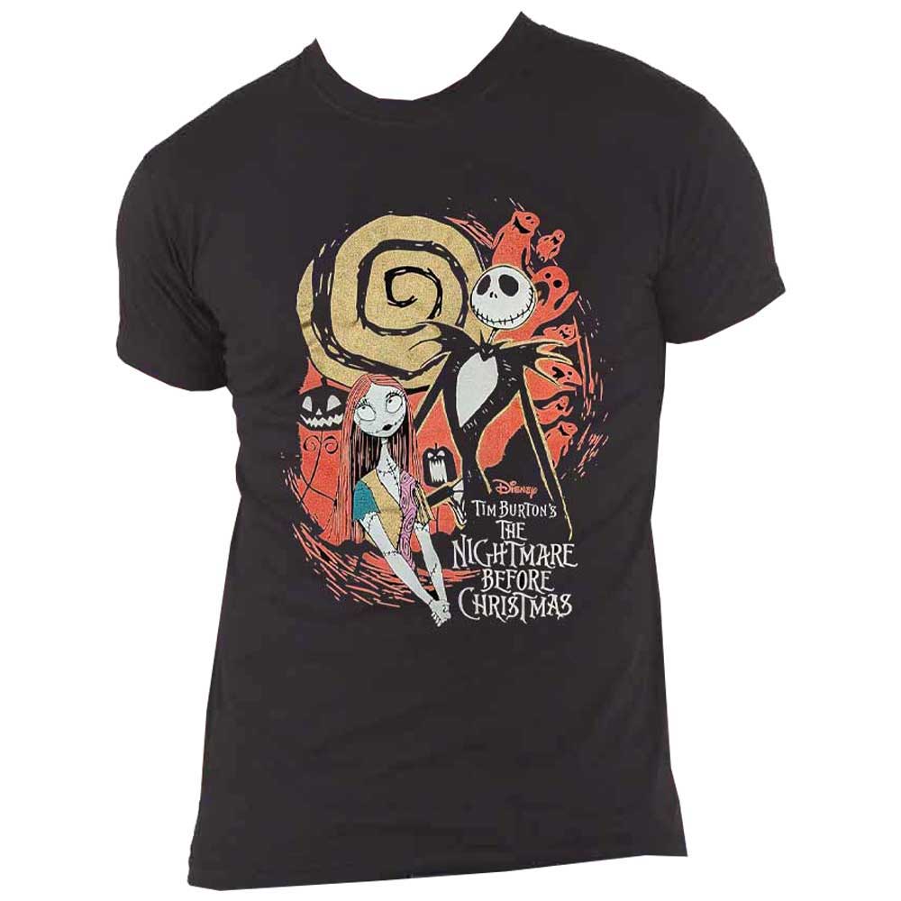 Nightmare Before Christmas T Shirt Embellished Ghosts new Official Unisex Black - Image 4