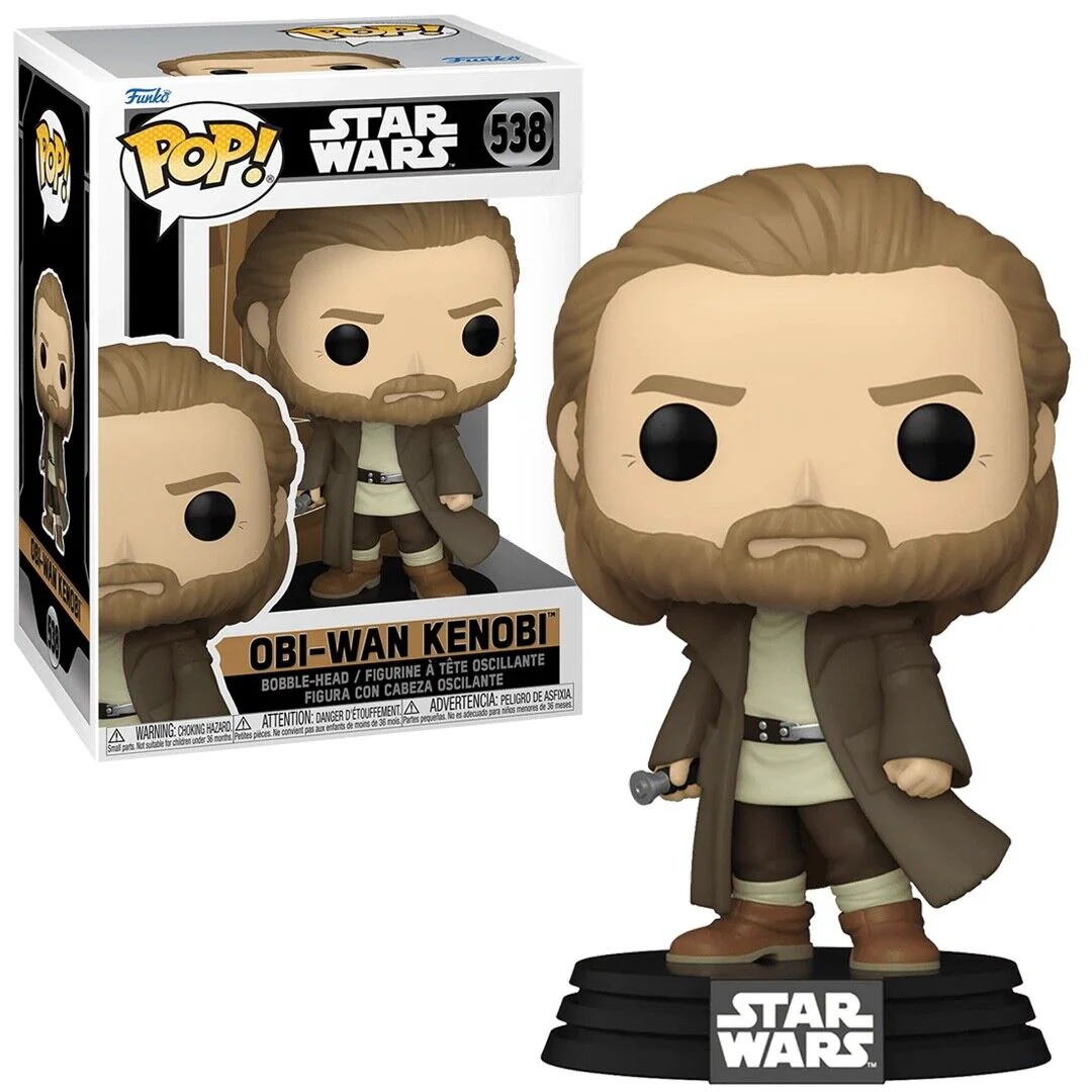 Obi-Wan Kenobi Funko Pop! Star Wars Vinyl Figure - Image 3