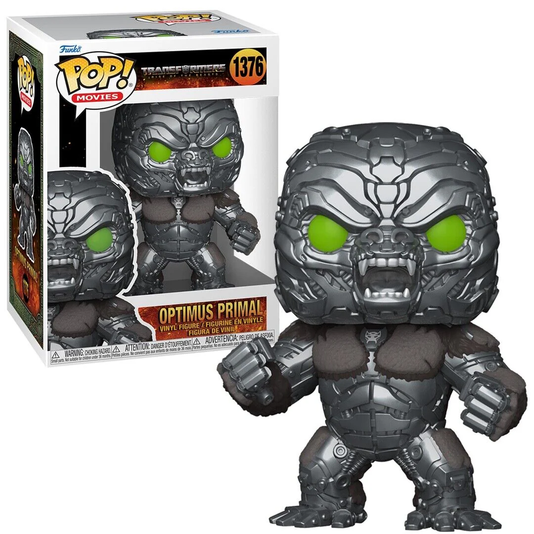 Optimus Primal Transformers Rise of the Beasts Funko Pop! Movies Vinyl Figure