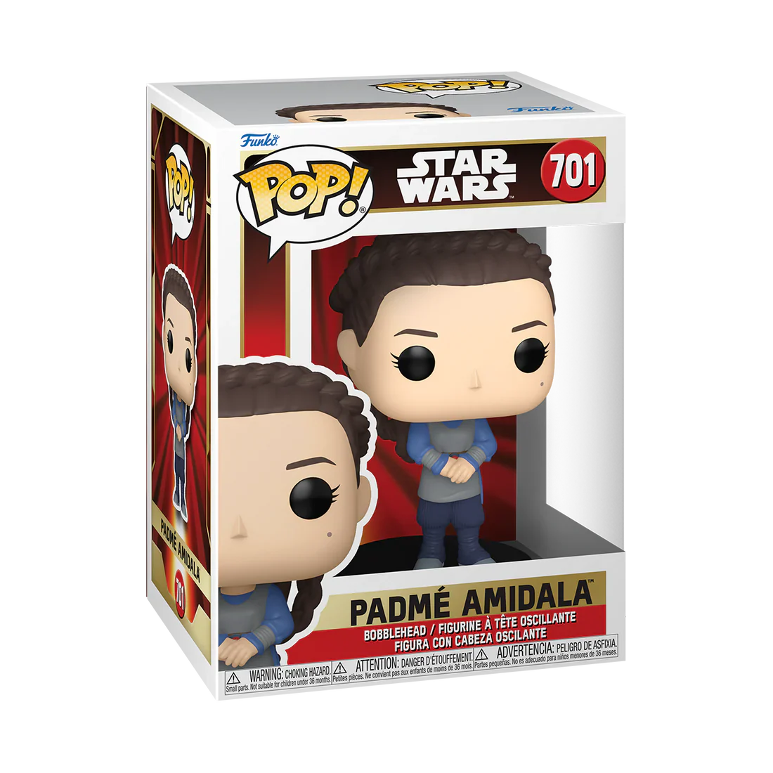 Padme Amidala The Phantom Menace Funko Pop! Star Wars Vinyl Figure - Image 2