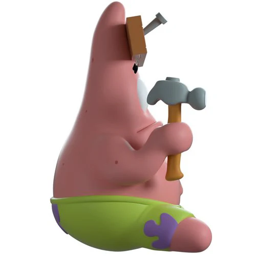 Patrick Star (Nail in Head) SpongeBob Squarepants Youtooz Vinyl Figure - Image 4