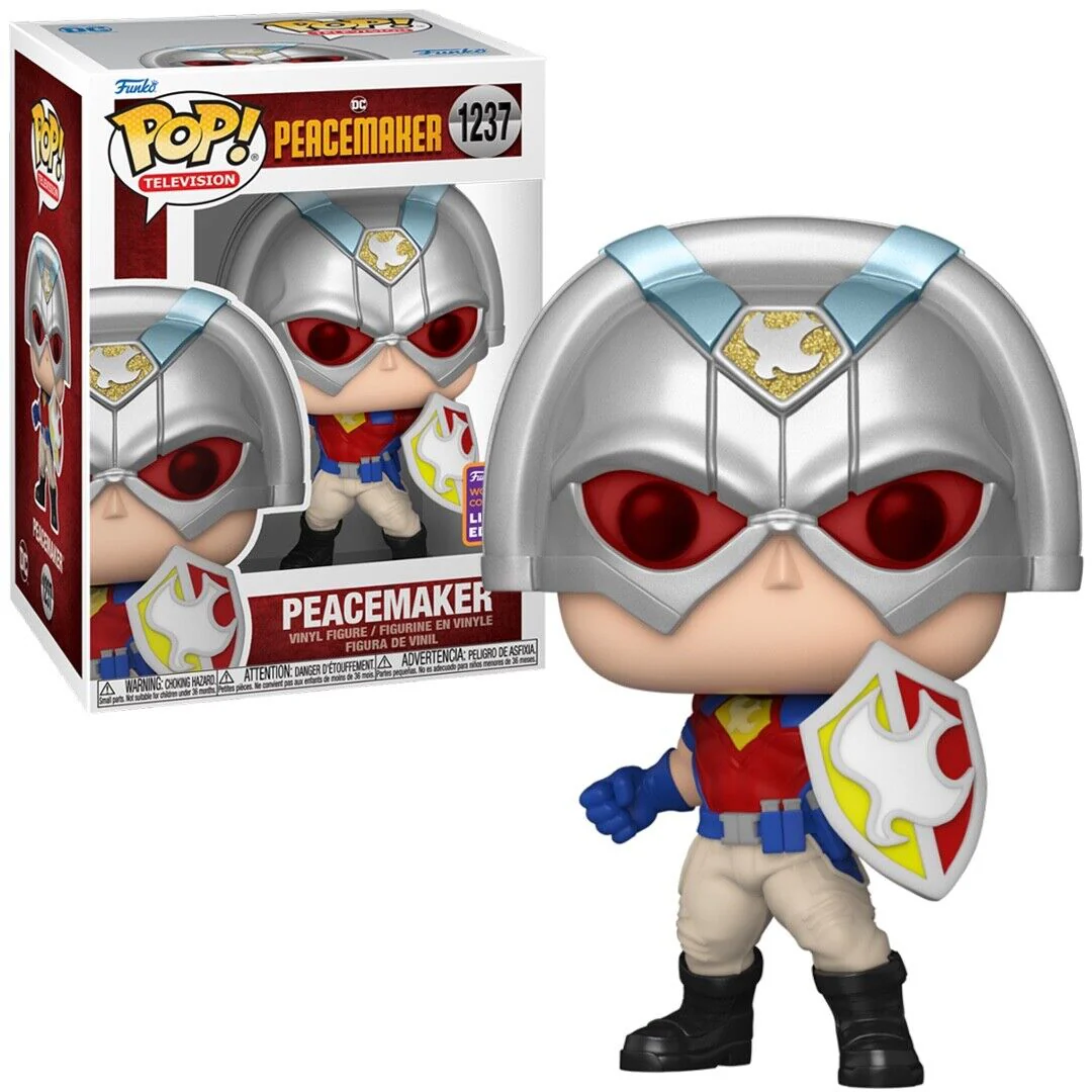 Peacemaker w/Shield Funko Pop! DC Comics Vinyl Figure