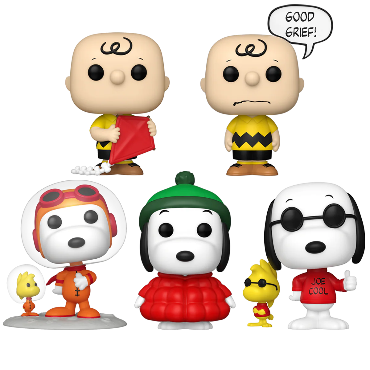 Peanuts Funko Pop! TV Vinyl Figure Bundle of 5