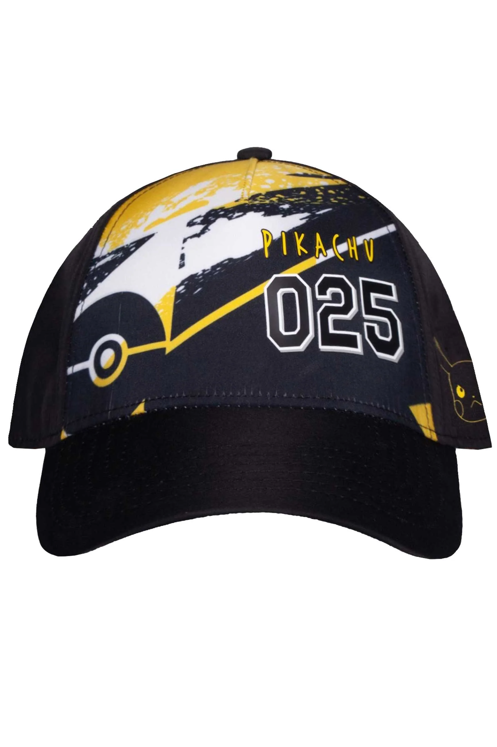 Pokemon Baseball Cap Pikachu 025 new Official Black Snapback
