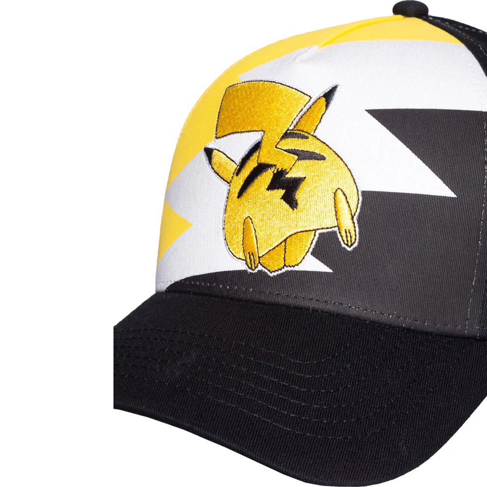 Pokemon Electric Pikachu Strapback Baseball Cap - Image 3