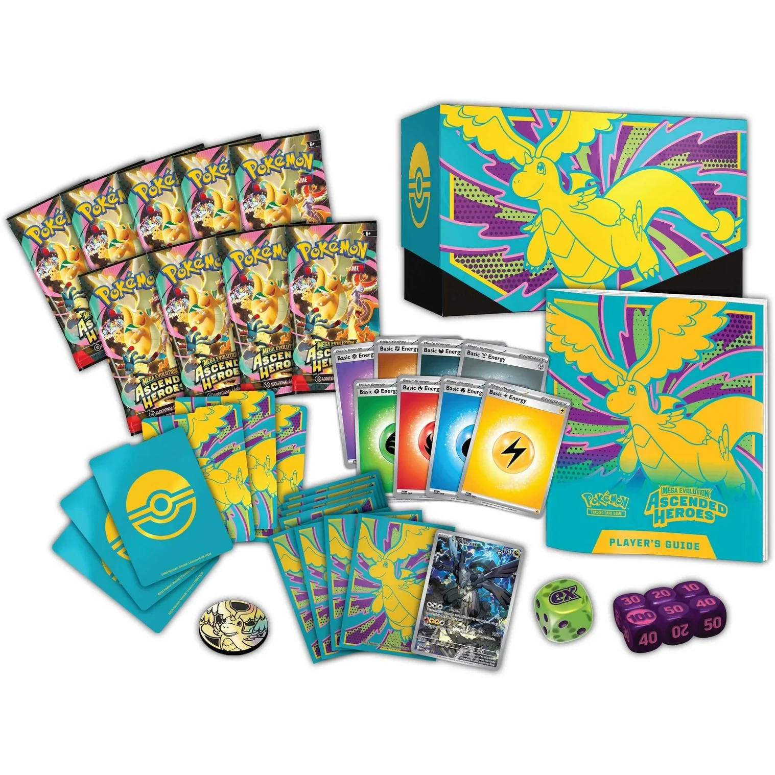 Pokémon TCG: Ascended Heroes Elite Trainer Box & Mega Charizard X Tin Bundle - Image 2