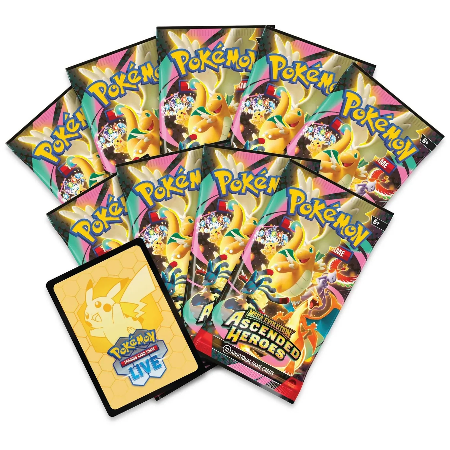 Pokémon TCG: Ascended Heroes Elite Trainer Box & Mega Charizard X Tin Bundle - Image 4