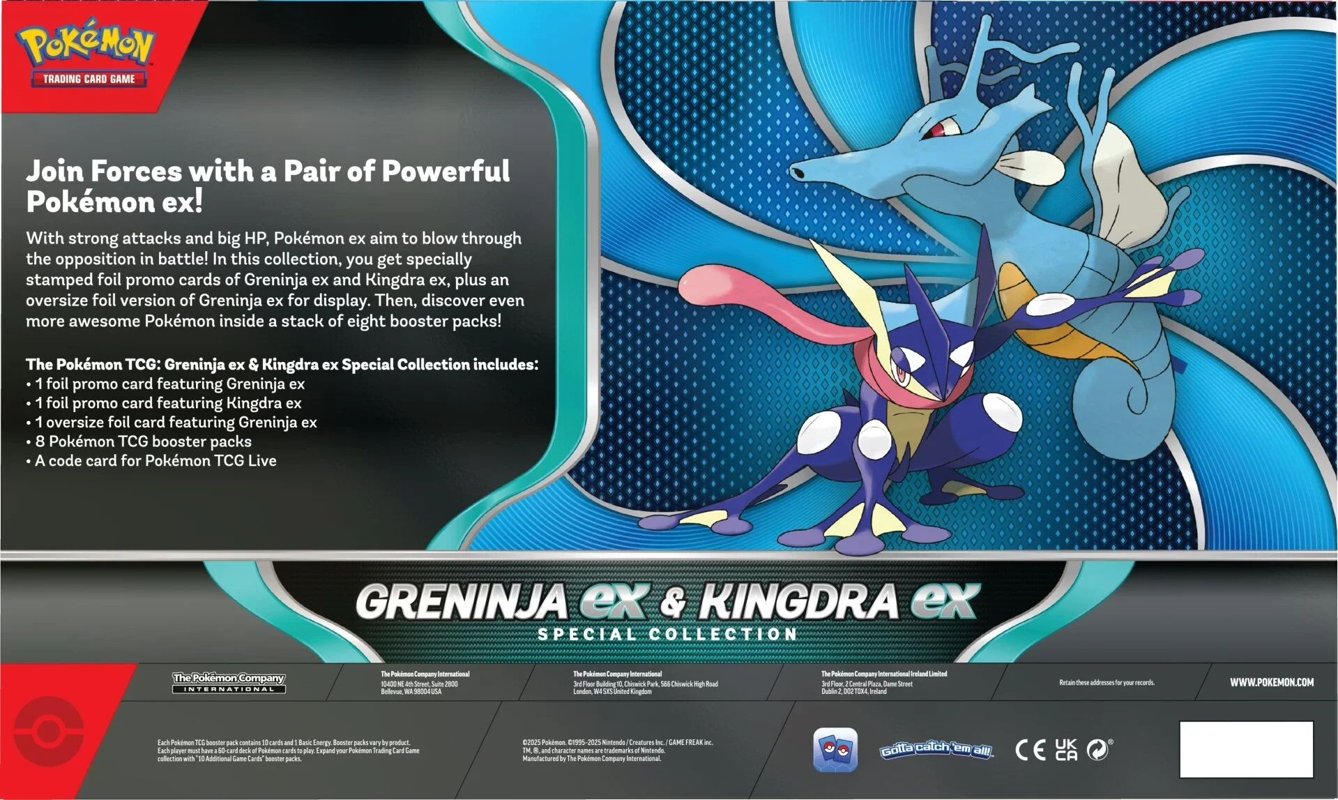 Pokémon TCG: Greninja / Kingdra ex Special Collection - Image 2