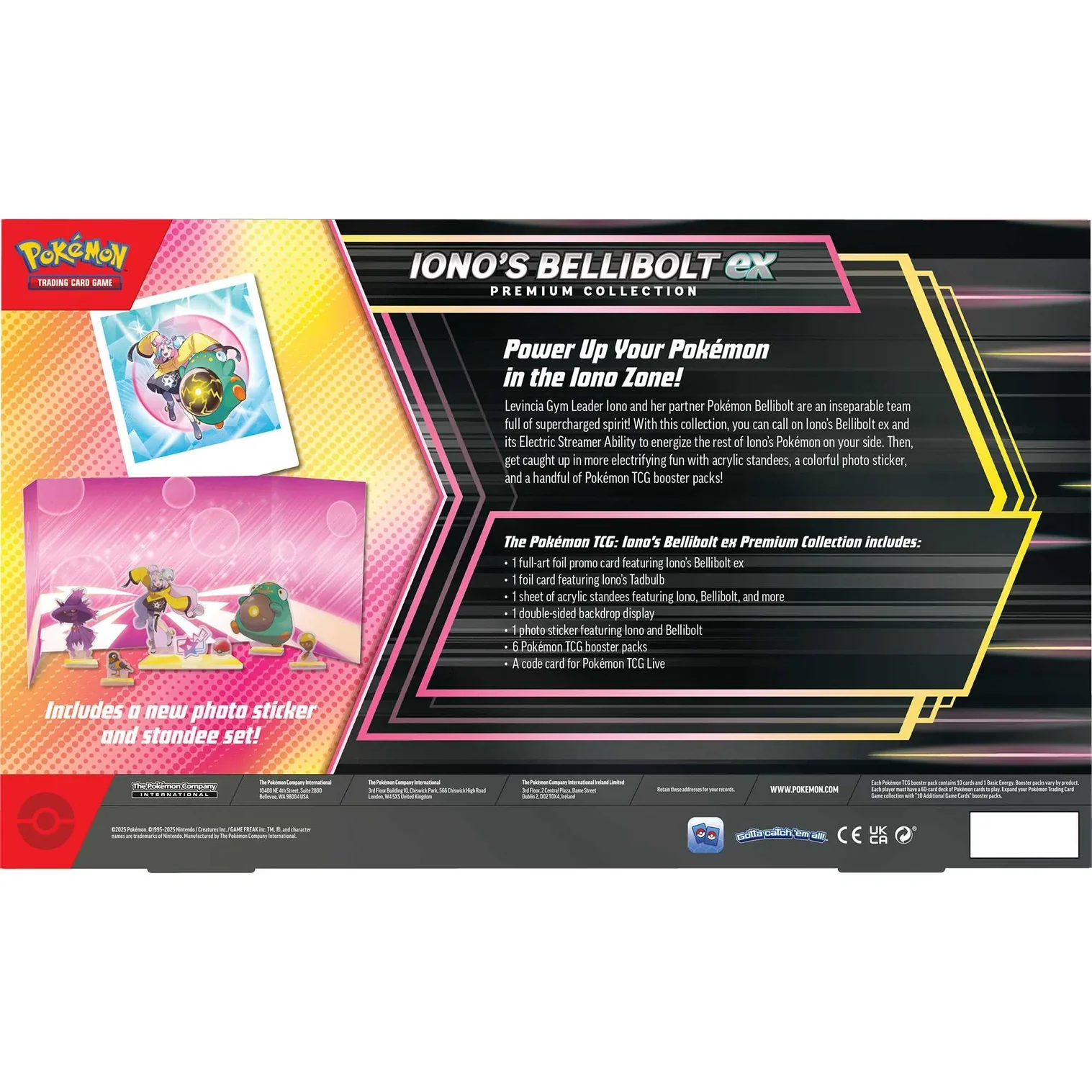 Pokémon TCG: Iono's Bellibolt ex Premium Collection Box - Image 2