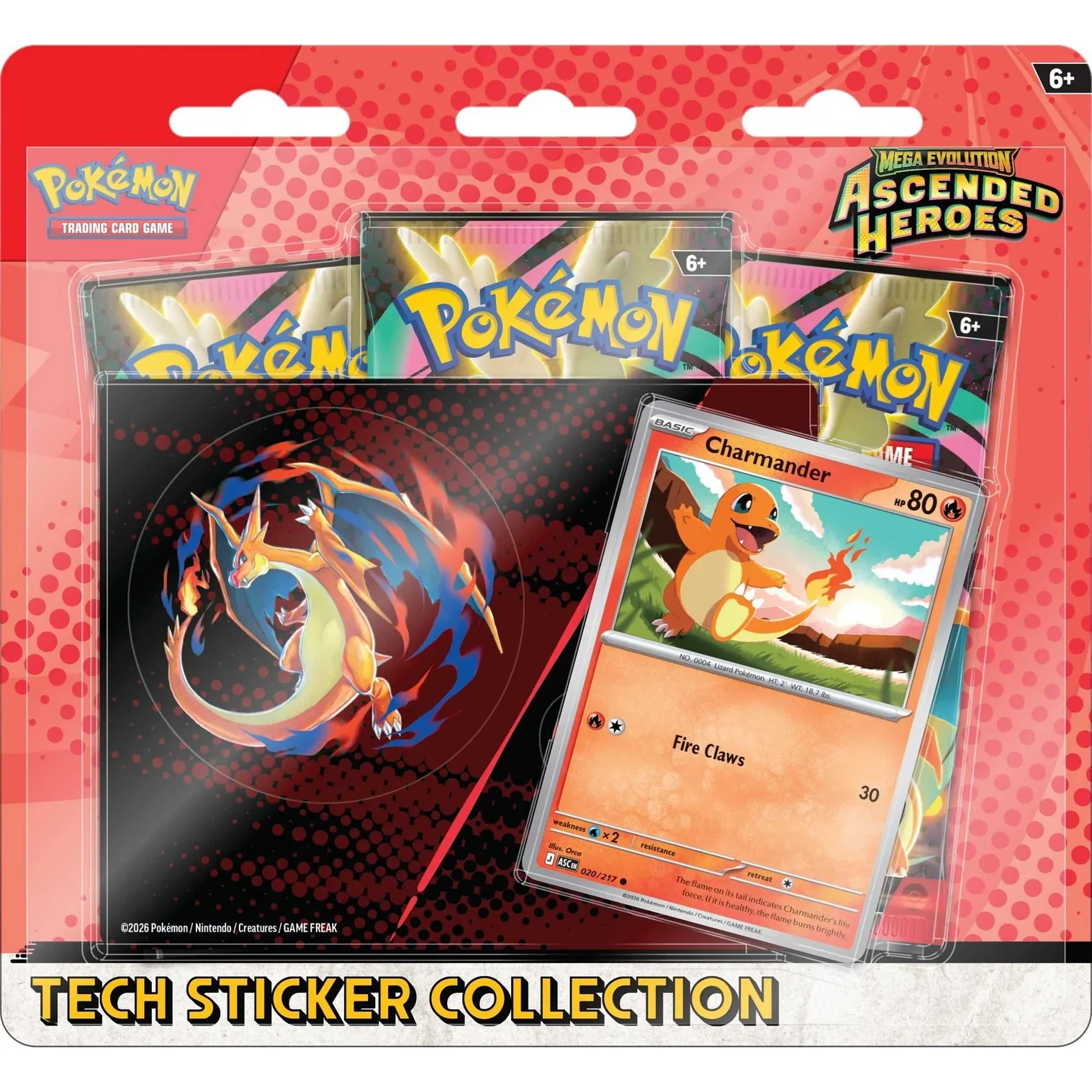 Pokémon TCG: Mega Evolution Ascended Heroes - Tech Sticker Collection (Assorted) - Image 2