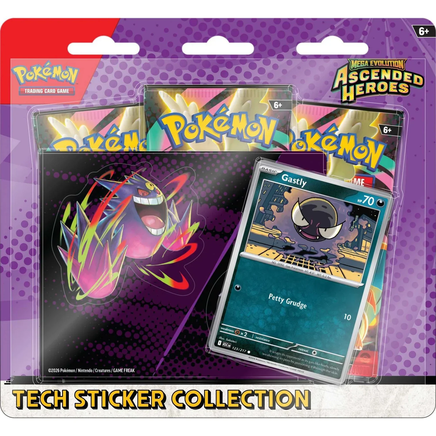 Pokémon TCG: Mega Evolution Ascended Heroes - Tech Sticker Collection (Assorted) - Image 3