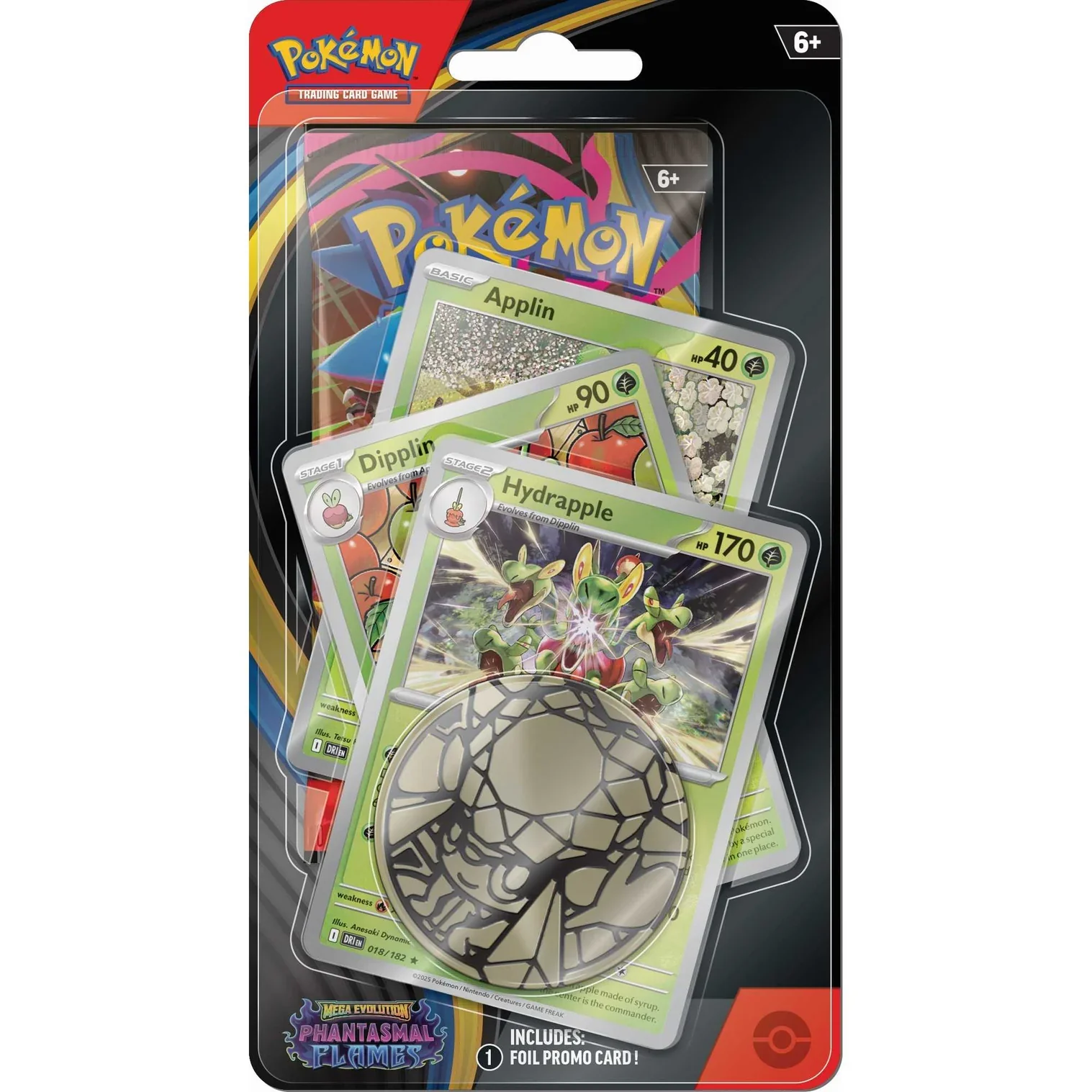 Pokémon TCG: Phantasmal Flames Hydrapple Premium Checklane Blister