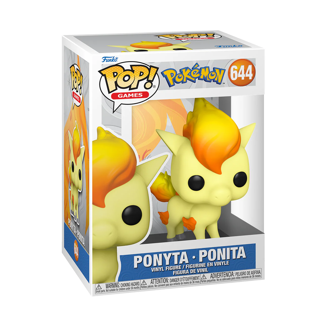 Ponyta Pokemon Funko Pop! Games Vinyl Figure - Image 3
