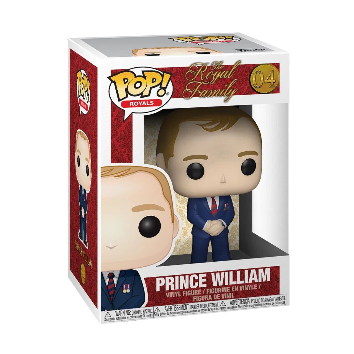 Prince William Funko Pop! Royals Vinyl Figure - Image 3