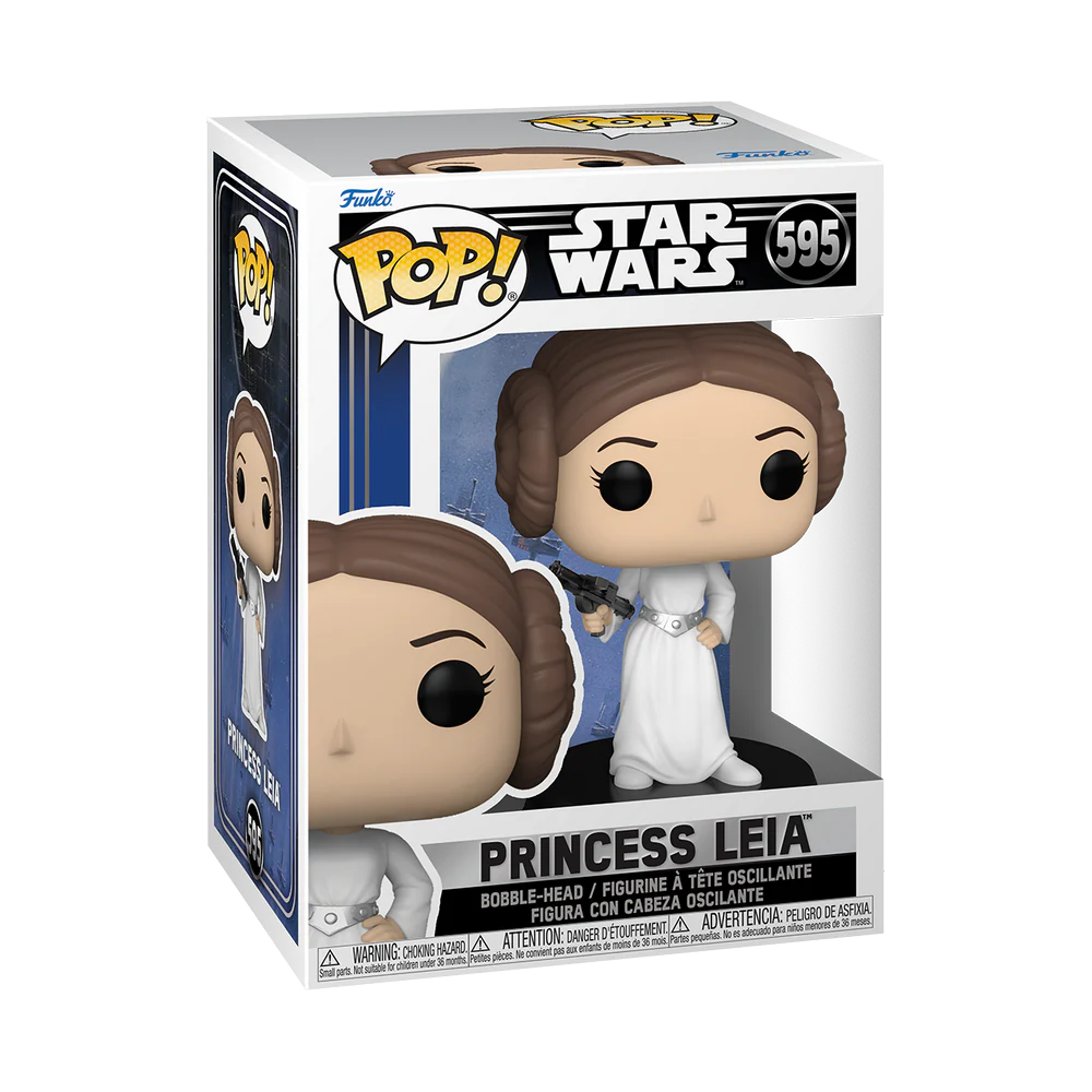 Princess Leia Funko Pop! Star Wars Vinyl Figure - Image 2