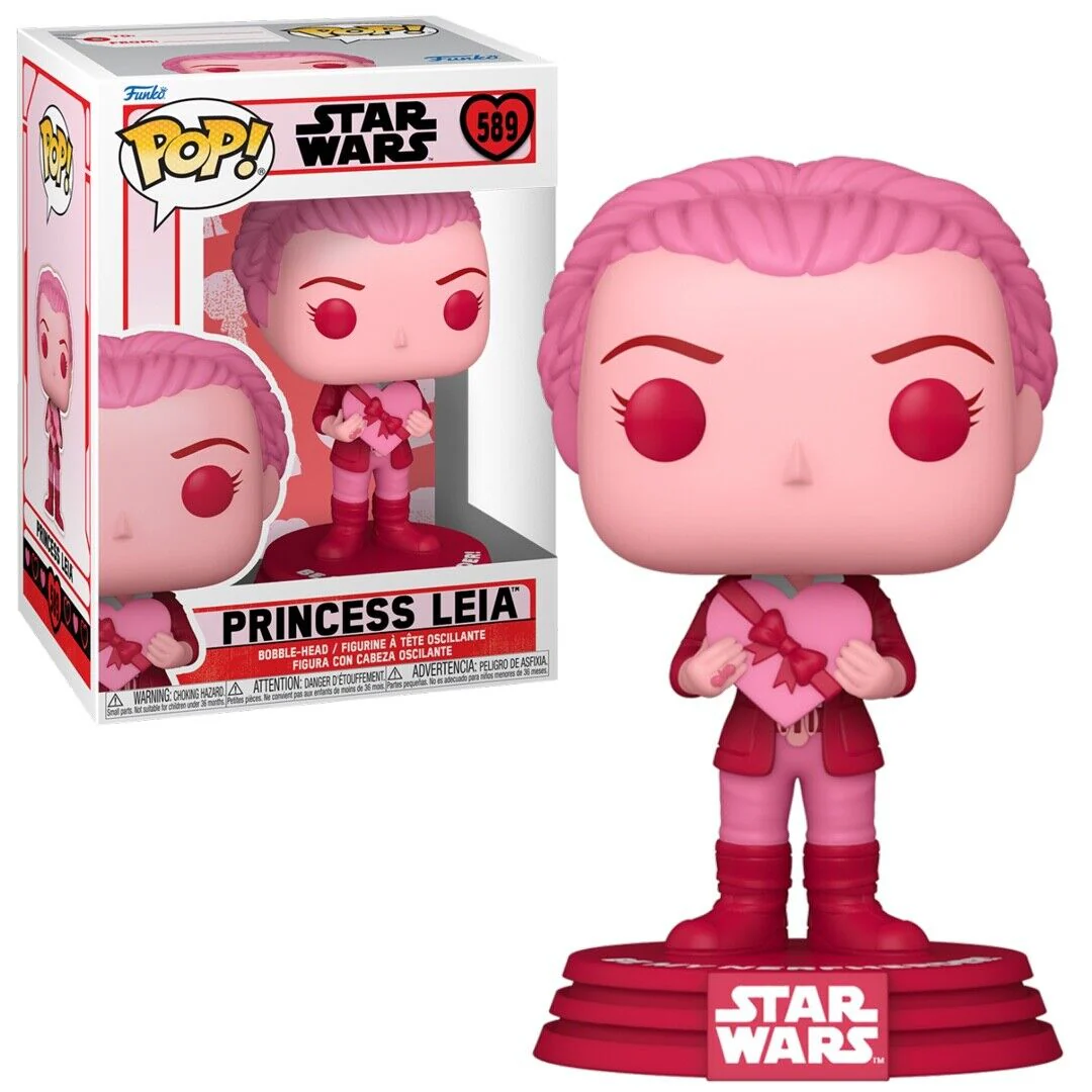 Princess Leia (Valentine) Funko Pop! Star Wars Vinyl Figure