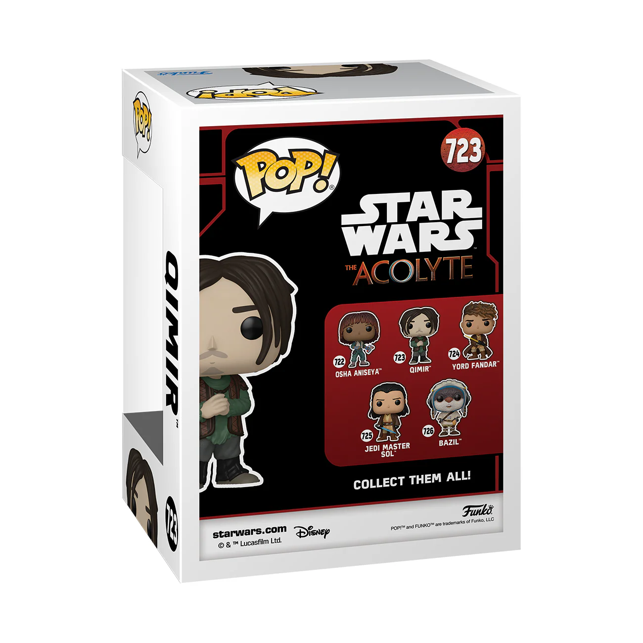 Qimir The Acolyte Funko Pop! Star Wars Vinyl Figure - Image 3