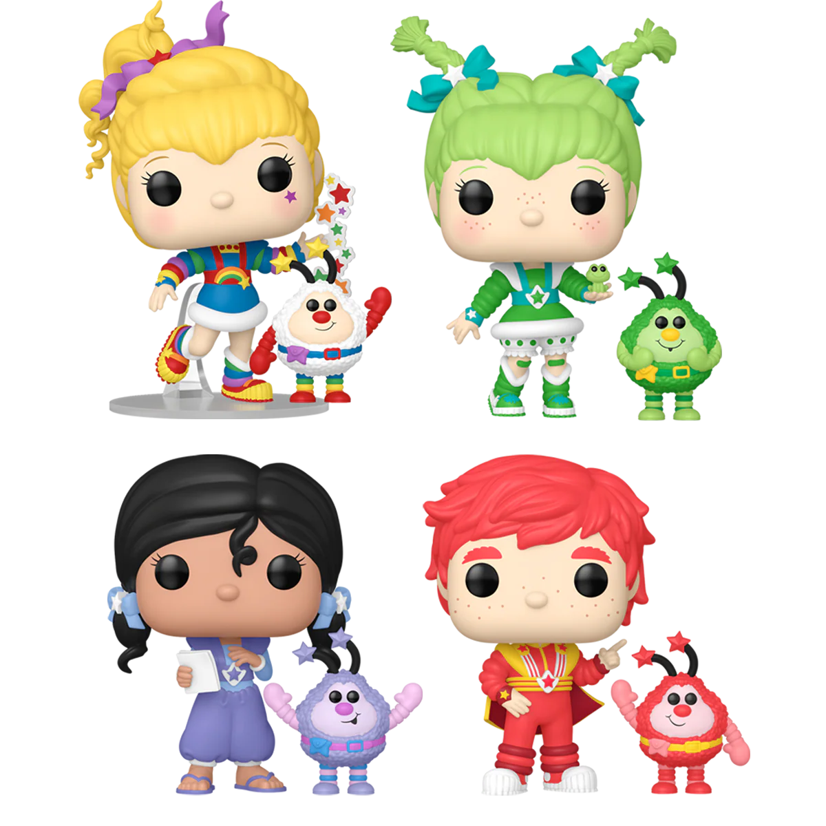 Rainbow Brite Funko Pop! Animation Vinyl Figure Bundle of 4