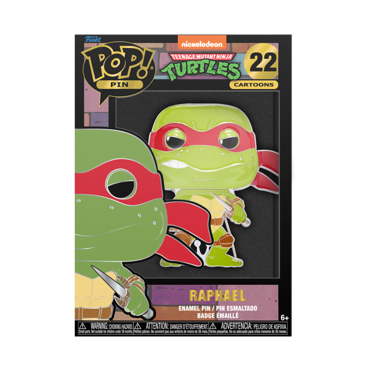 Raphael TMNT Funko Pop! Movies Pin - Image 2